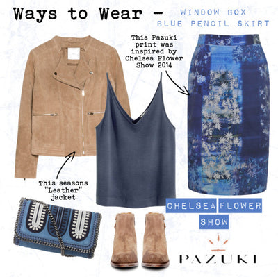 SS15 - Ways to Wear - Pazuki - Window Box Pencil Skirt