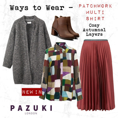AW16 - Pazuki - Ways to Wear - Patchwork Multi Shirt
