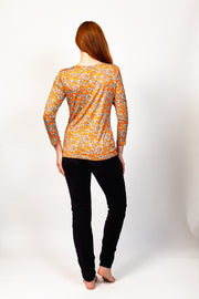 Opis Lace Apricot Jersey Top
