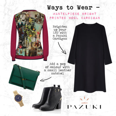 AW14 - Ways to Wear - Mantelpiece Bright Printed Wool Cardigan
