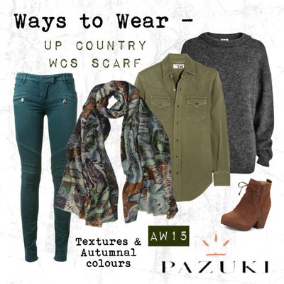 AW15 - Pazuki - Ways to Wear - Up Country WSC Scarf