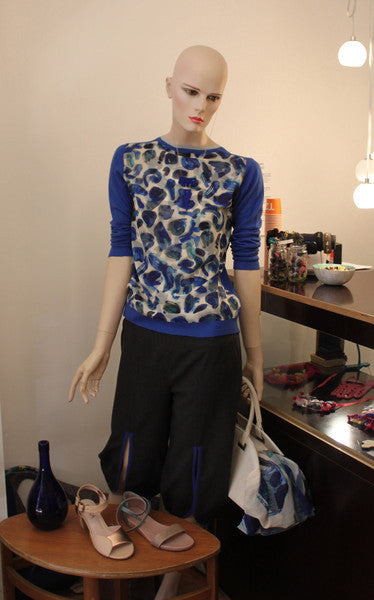 Katie's Saturday Selection - SS15 -  Blue Shadow Cardigan