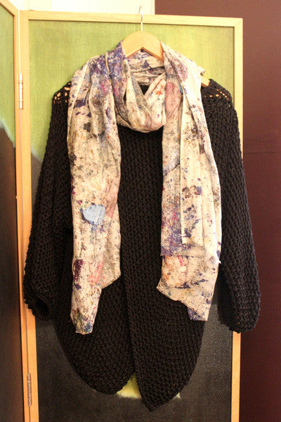 Katie's Saturday Selection - SS15 - Studio Floor Cotton Silk Cashmere Scarf