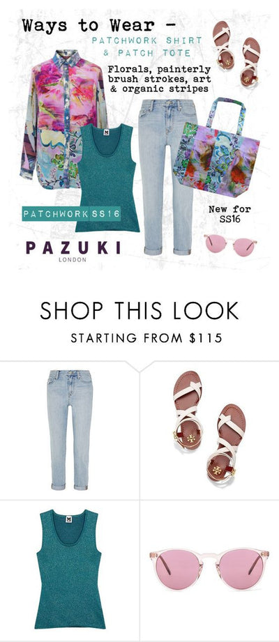 SS16 - Pazuki - Ways to Wear - SS16 Patchwork shirts and Patch tote