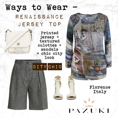 SS15 - Ways to Wear - Pazuki - Renaissance Jersey Top