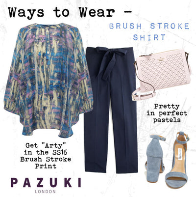 SS16 - Pazuki - Ways to Wear - Brush Stroke Shirt