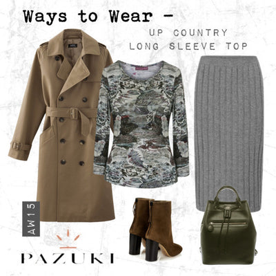 AW15 - Ways to Wear - Pazuki - Up Country Long Sleeve T-Shirt