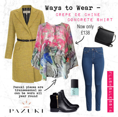Ways to Wear - Pazuki - Sale - Concrete Shirt