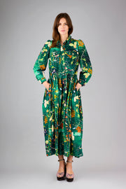 Maeve Thorny Twigs Needlecord Dress