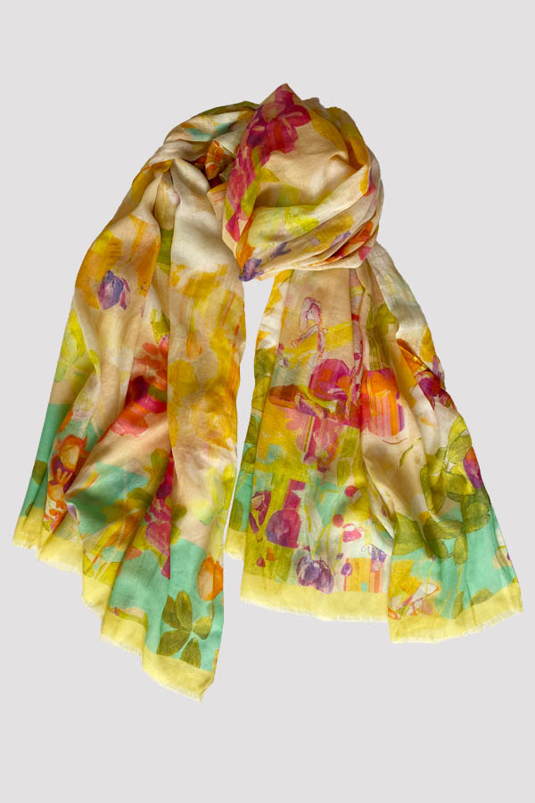 Akebia 100% Cotton Scarf