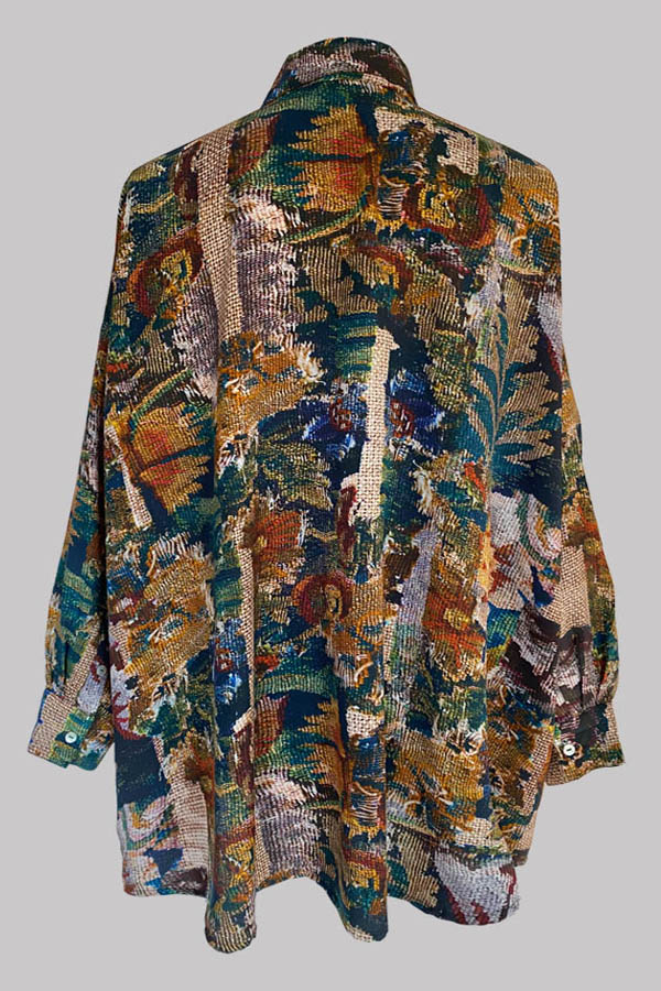 Aphaea Carpet Crepe de Chine Shirt