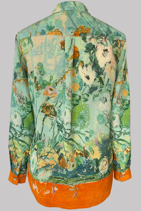 Concordia Classic Shirt Wild Garden Turquoise