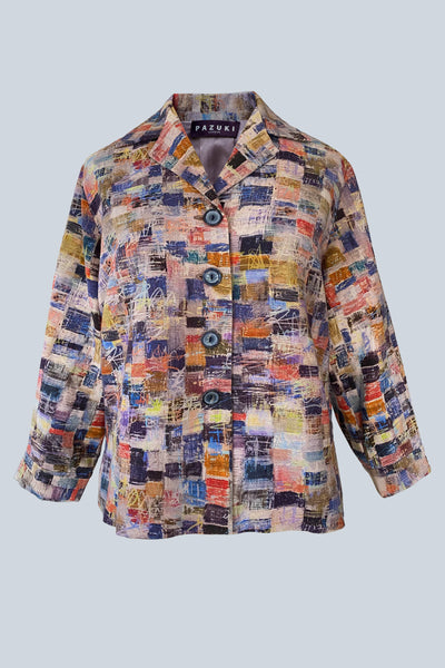 Elen Jasper Boxy Cotton/Linen Jacket