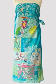 Patch Painting Cotton Scarf