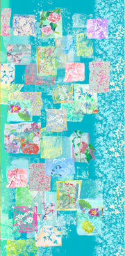 Patch Painting Cotton Scarf