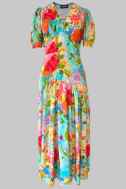 Persephone Plateau Pink Maxi Dress