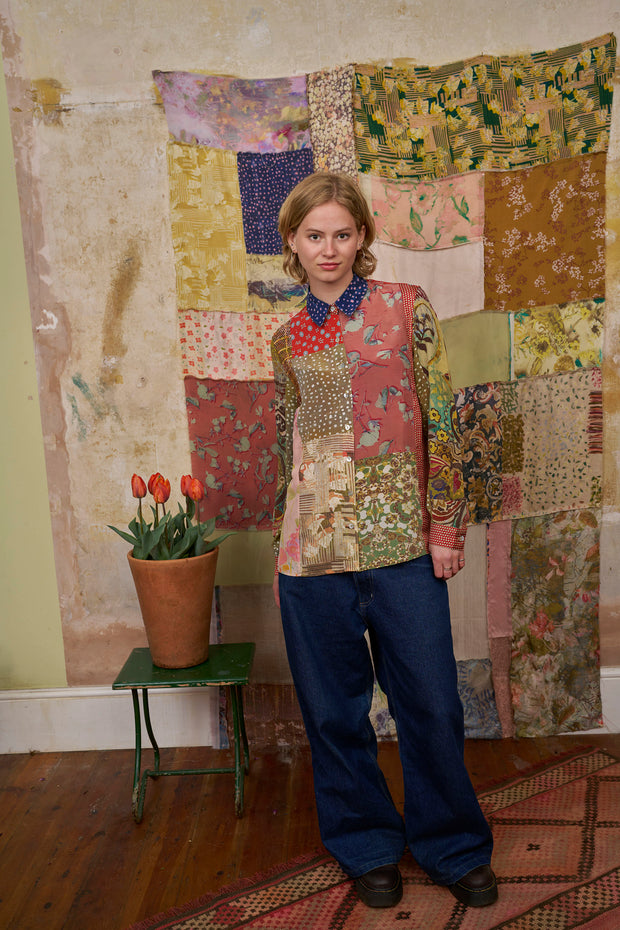 Concordia Patchwork Size S Red