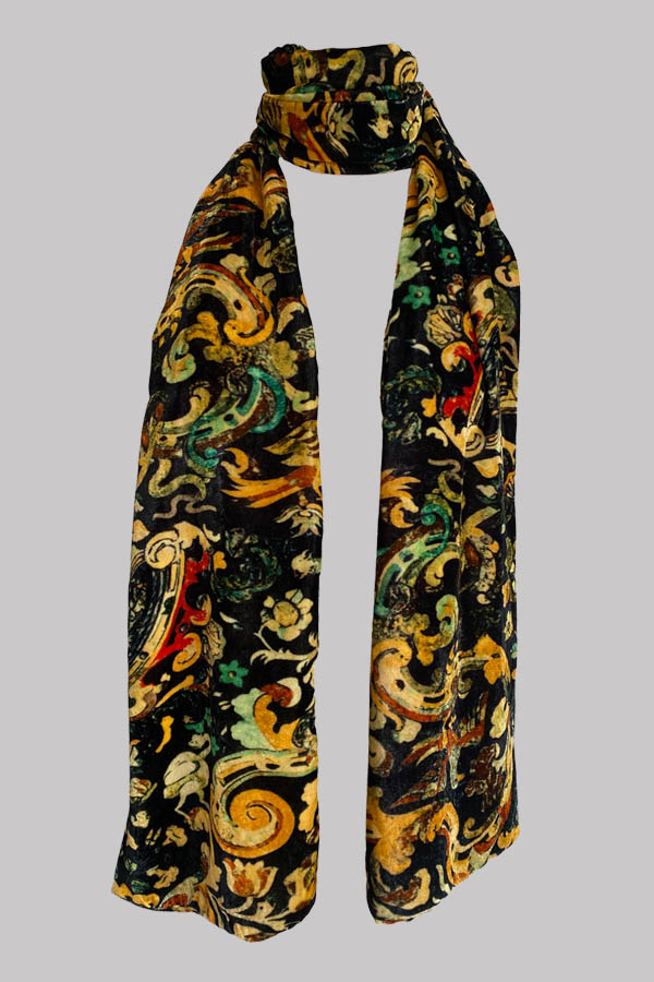 Marble Velvet Muffler