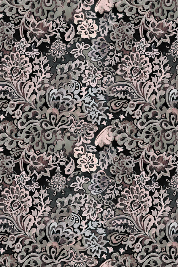Pazuki | AW19 | Guipure Black/Pink - PRINT