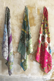 Silk Patchwork Scarves