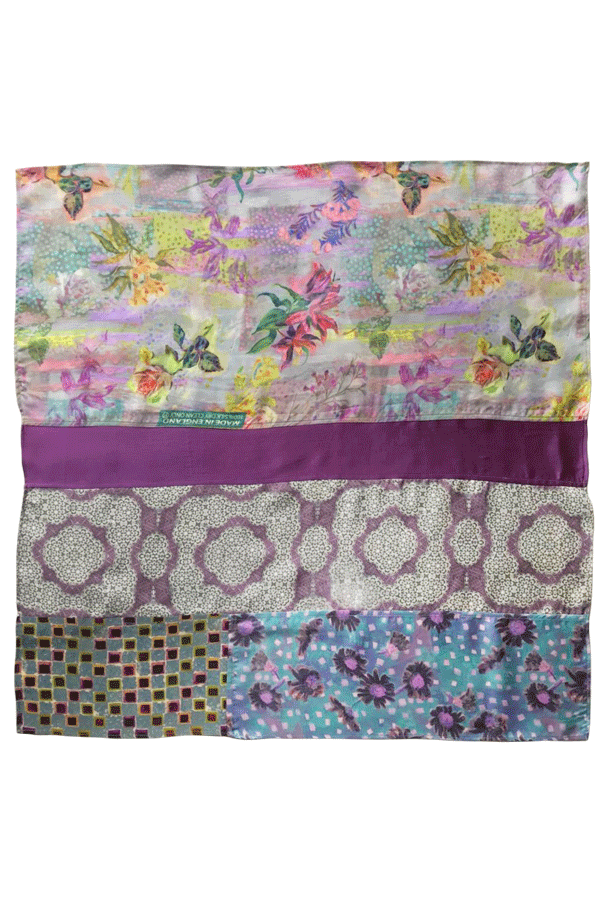 Silk Patchwork Scarves