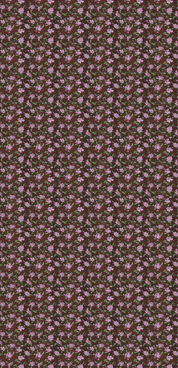 Viola Pink Velvet Muffler